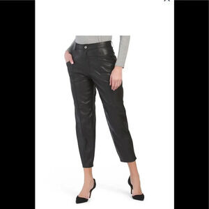 Zara High Rize Faux Leather pants